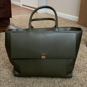 Olive Green Laptop Bag